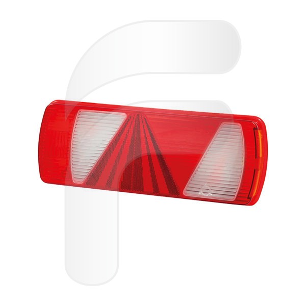 REAR LAMPS LENS WITH TRIANGLE ECOPOINT LL RIGHT